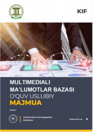 MULTIMEDIALI MA’LUMOTLAR BAZASI