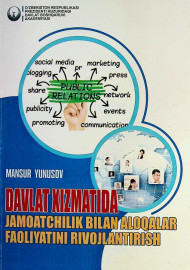Davlat xizmatida jamoatchilik bilan aloqalar faoliyatini rivojlantirish
