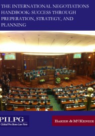 THE INTERNATIONAL NEGOTIATIONS  HANDBOOK: SUCCESS THROUGH  PREPERATION, STRATEGY, AND  PLANNING