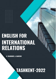 English for international relations