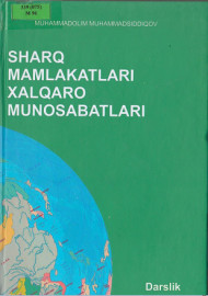 Sharq mamlakatlari xalqaro munosabatlari