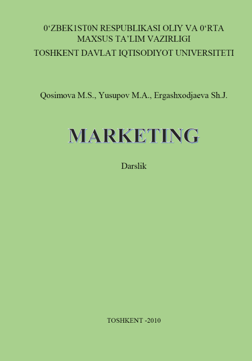 Marketing. Darslik