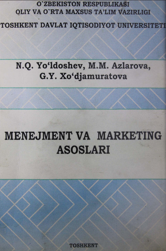 Menejment va marketing asoslari
