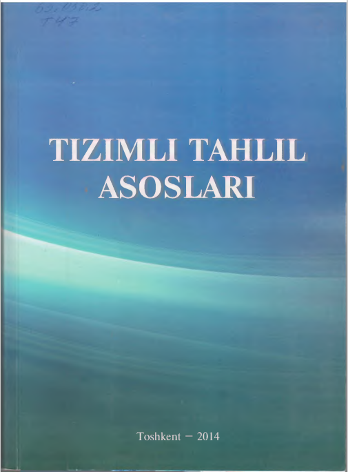 Tizimli tahlil asoslari