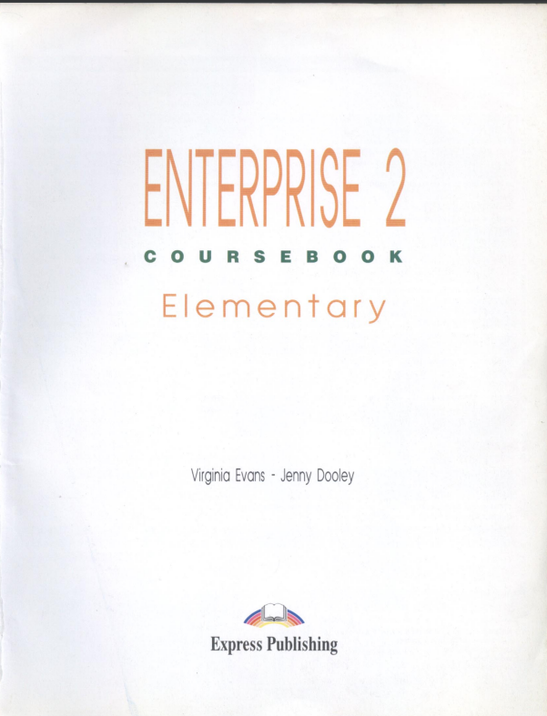 Enterprise 2 elementary.coursebook