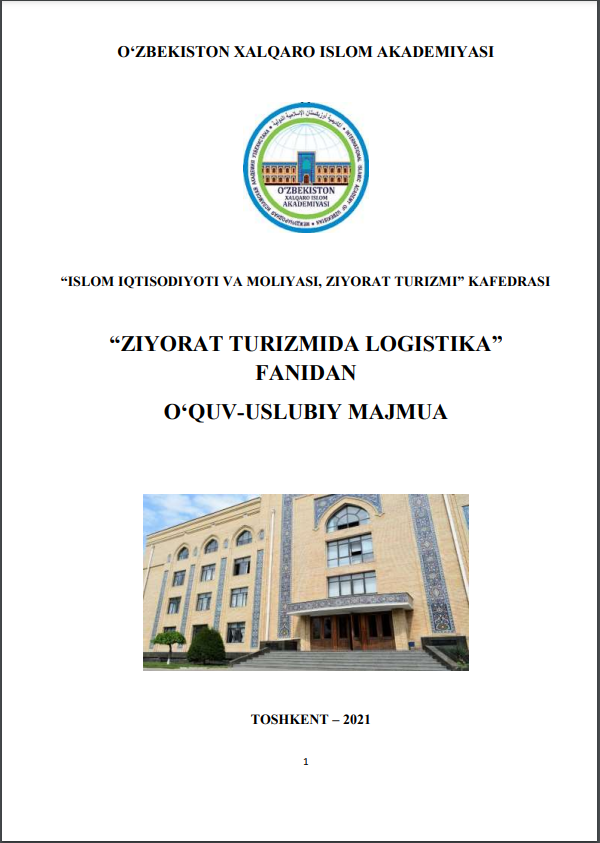 ZIYORAT TURIZMIDA MARKETING STRATEGIYASI