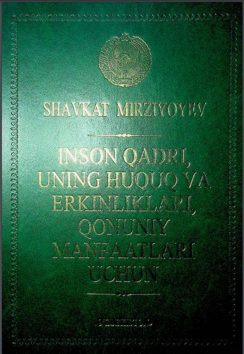 Inson qadri, uning huquq va erkinliklari, qonuniy manfaatlari uchun