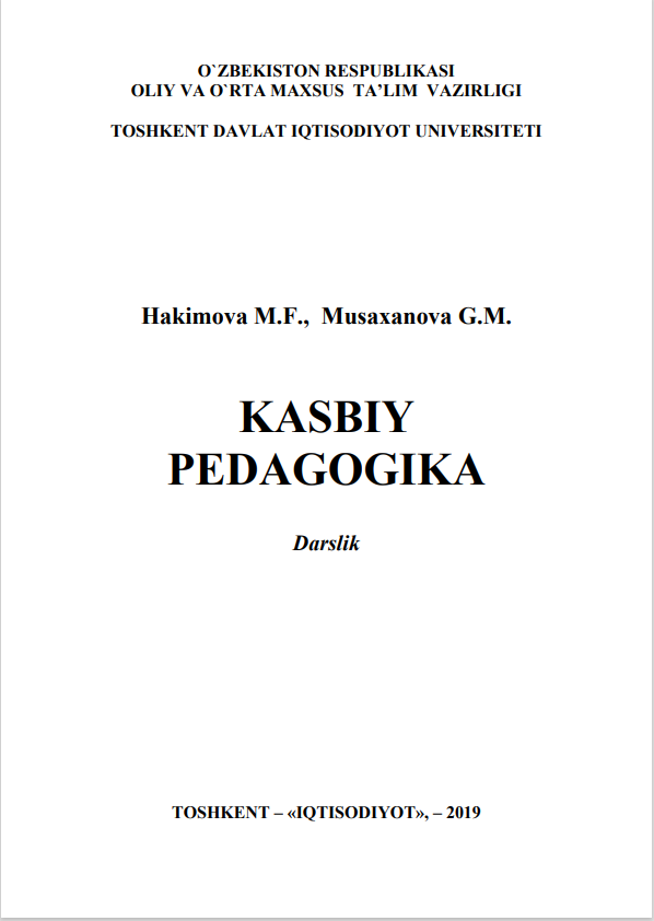 KASBIY PEDAGOGIKA