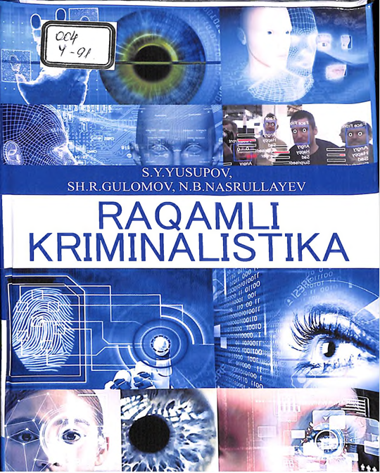RAQAMLI   KRIMINALISTIKA
