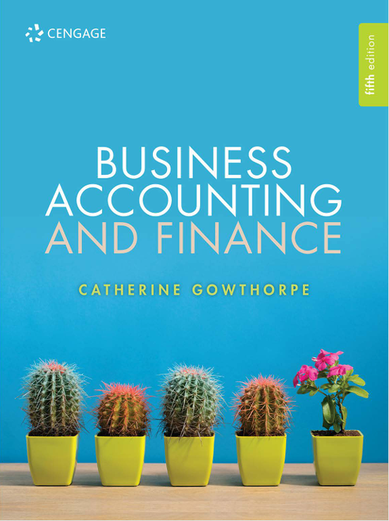 BUSINESS  ACCOUNTING  AND FINANCE
