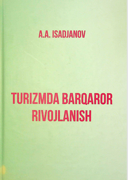 Turizmda  barqaror rivojlanish