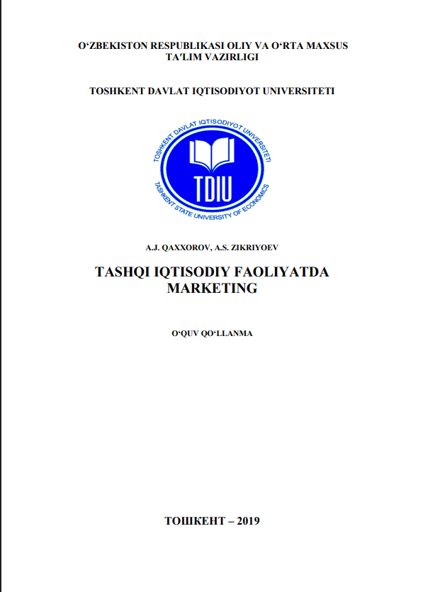Tashqi iqtisodiy faoliyatda marketing