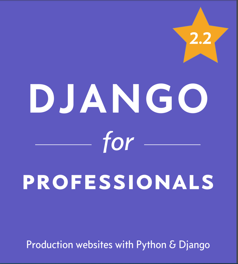 Django for Professionals