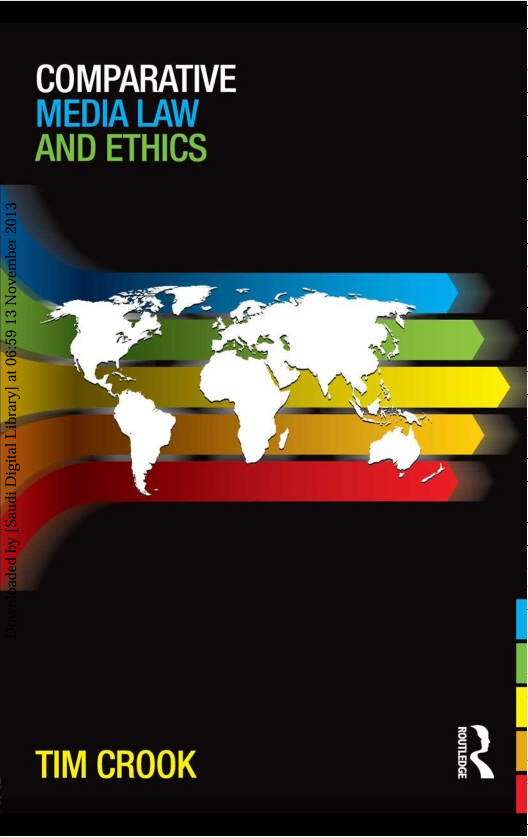 Comparative media  Law and ethiсs