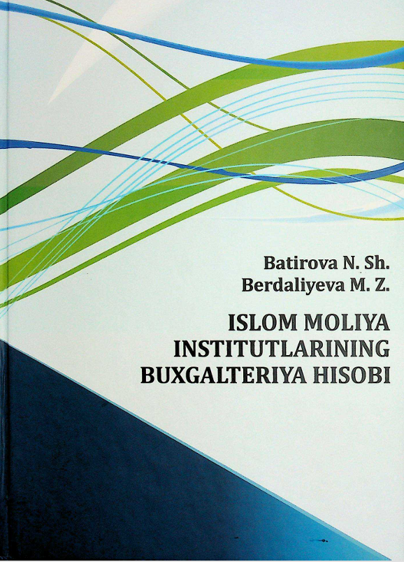 Islom moliya institutlarining buxgalteriya hisobi