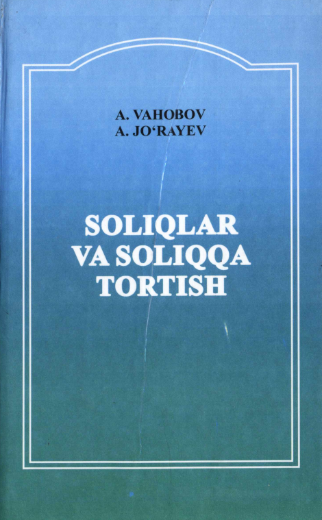 SOLIQLAR VA SOLIQQA TORTISh