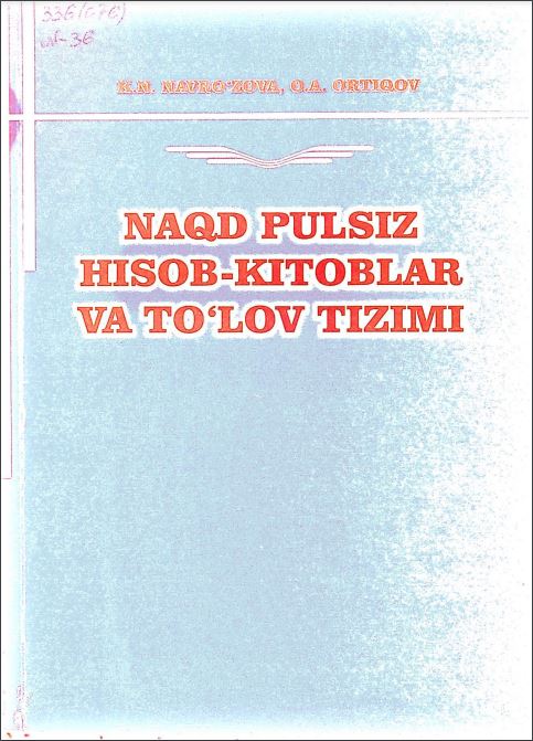 Naqd pulsiz hisob-kitoblar va to'lov tizimi
