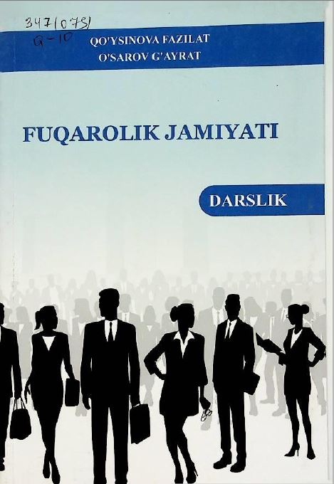 Fuqarolik jamiyati  darslik.