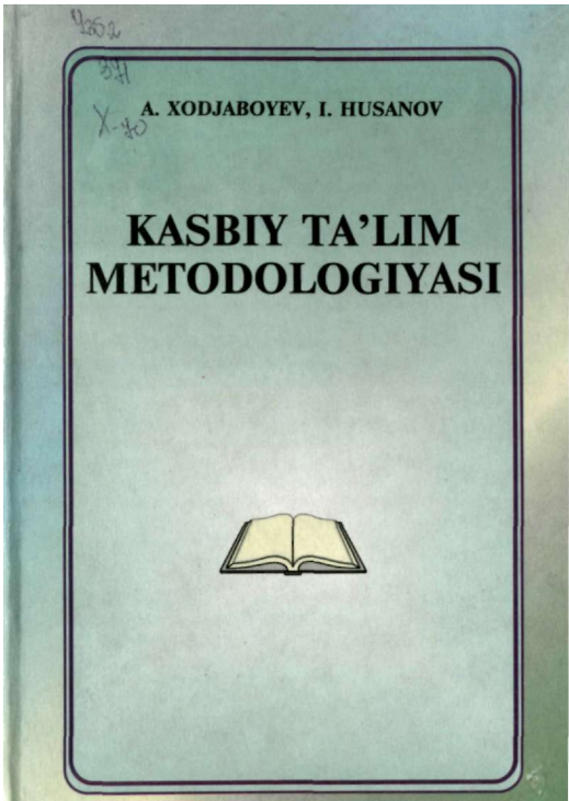 Kasbiy ta'lim metodologiyasi